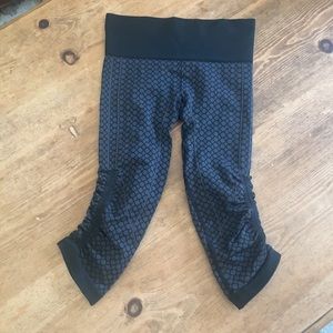Lululemon Leggings in gray and black pattern XS, no tags